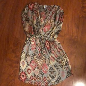 Moonlight mini dress/cover up